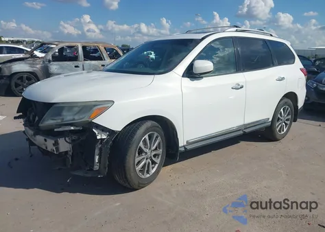 2013 Nissan Pathfinder Sl from USA, damaged, VIN 5N1AR2MN0DC634727